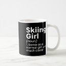 Search for funny skiing mugs Hiking