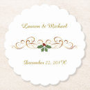 Search for christmas wedding coasters Gold