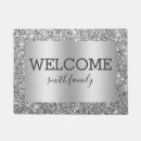 Search for silver metal doormats Metallic
