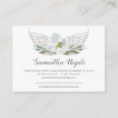 Recherche de angel business cards Chic
