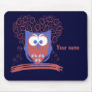 Recherche de hiboux mignons tapis souris Lunatique