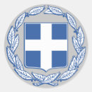 Recherche de hellas autocollants Drapeau