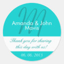 Search for cake box wedding stickers Initial