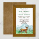 Search for hunter birthday invitations Rustic