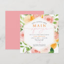 Search for fruit square invitations Citrus