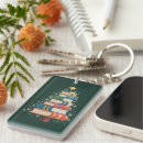 Search for christmas tree rectangular keychains Festive