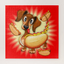 Search for hot dog puzzles Dachshund