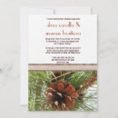 Search for pine cone invitations Evergreen