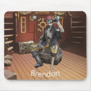 Search for skeleton bones mousepads Pirate