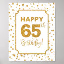 Search for 65th birthday party decor Sixty five
