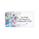 Search for forget me nots return address labels Purple