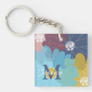 Search for abstract flowers keychains Floral