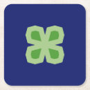 Recherche de trèfle quatre feuilles dessous de verres Bonne chance