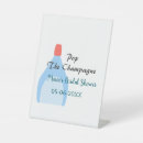 Search for message in a bottle signs Bridal shower