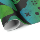 Search for gaming wrapping paper Black