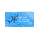 Search for cartoon fish return address labels Sea