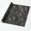 Search for orange and black wrapping paper Glitter