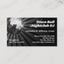 Search for night club business cards Dance
