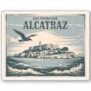 Search for san francisco bay area stickers Alcatraz island