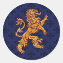 Search for blue fleur de lis stickers Gold