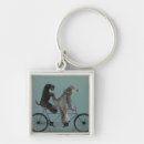 Search for tandem bicycle keychains Funny dogs