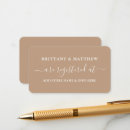 Search for tan invitations Minimalist