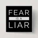 Search for fear buttons Inspirational