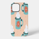 Search for coffee cup pattern iphone cases Background