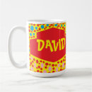 Search for david name mugs Blue