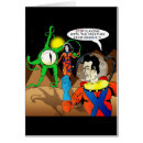 Search for space monsters postcards Planets