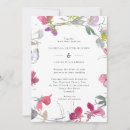Search for pink and purple wedding invitations Colourful