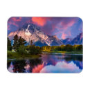 Recherche de neige couverte magnets Le wyoming