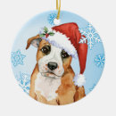 Search for staffordshire bull terrier ornaments Staffie