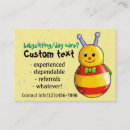 Search for teen babysitting business cards Childcare