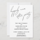 Search for casual wedding reception invitations Black and white