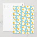 Recherche de oeufs plat cartes postales Nourriture