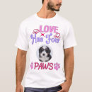 Recherche de paw love tshirts Coeur