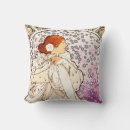 Recherche de alphonse mucha coussins Vintage