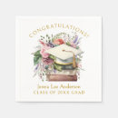 Search for graduation party tableware Watercolor floral