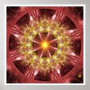 Search for fractal star posters Yellow