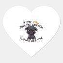 Search for wolf design stickers Pug
