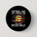 Search for baseball dad buttons Husband