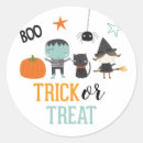 Recherche de trick treat stickers Citrouille