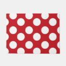 Search for red polka dots doormats Modern
