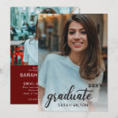 Search for red and gold graduation invitations Script