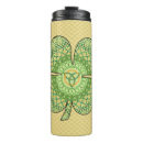 Search for shamrock travel mugs Four leaf clover