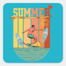 Search for vintage surf stickers Ocean
