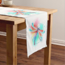 Search for bright colors table runners Rainbow