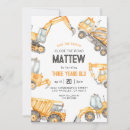 Search for dump truck birthday invitations Stop the traffic