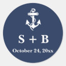 Search for anchor wedding stickers Initials